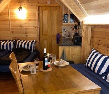 Fence Ski Chalet | Experience Holly Tree Glamping Cabins - 9.5/10 Guest Rated