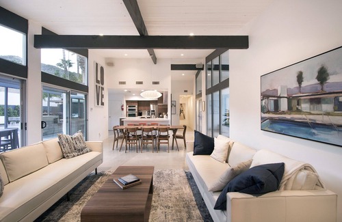 Palm Springs House | Experience Vista Las Palmas: Historic Charm with Views & Pool