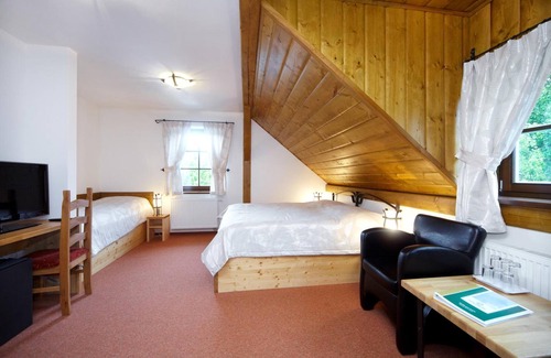 Sucha Rudna House | Experience Elegance at Holzberg: 4-Star Haven with Pool