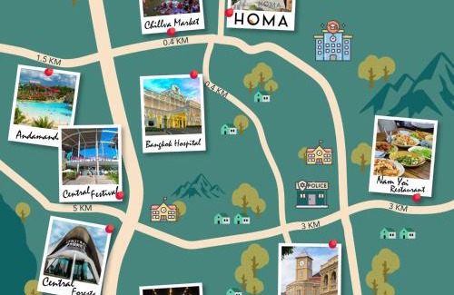 Phuket Hotel | Discover HOMA Phuket Town: Pet-Friendly & Pool Access