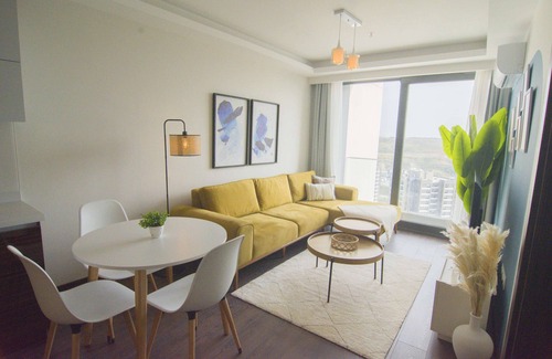 Basaksehir Apartment | Cozy 1 BR Apartment: Family-Friendly with Great Amenities