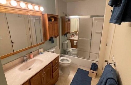 Eagle River Apartment | Inviting Retreat in the Heart of Eagle River with Spa & Hot Tub
