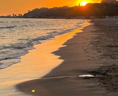 Gela Apartment | Experience Oceanfront Bliss at Home Leodori - Rated 10/10
