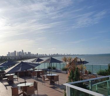 Cabo Branco Apartment | Relaxing Beachfront Service at Cabo Branco with Pool Access