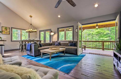 Fairview House | Inviting Home with Deck and Game Room Near Asheville