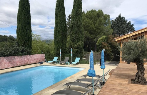 Saint-Andre-de-Cruzieres House | Homerez - House for 6 ppl. with shared pool at Saint-André-de-Cruzières