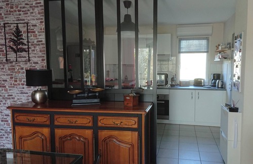 Dax Apartment | Inviting Apartment in Dax with Pool and Ocean Views