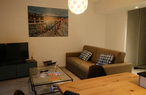 Ville-di-Pietrabugno Apartment | Modern Apartment with Terrace, 2 km from Bastia Beach