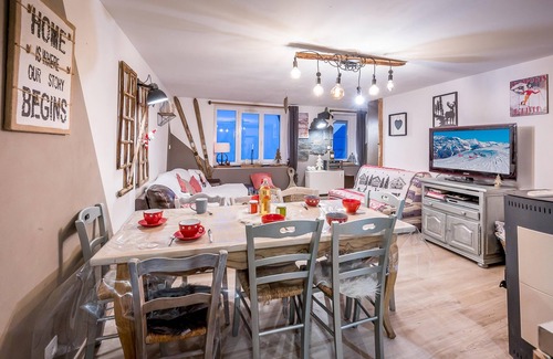 Orcieres Apartment | Inviting Apartment Near Slopes: Perfect for Family Getaways