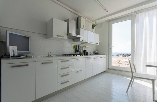 Trappeto Apartment | Beautiful Oceanfront Apartment Steps from Trappeto Beach