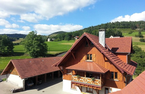 Soultzeren Apartment | Mountain View Retreat: Homerez Apartment with Pool & Spa