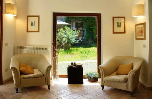 Barbarano Romano Apartment | Spacious Apartment for 10 with Terrace in Barbarano Romano