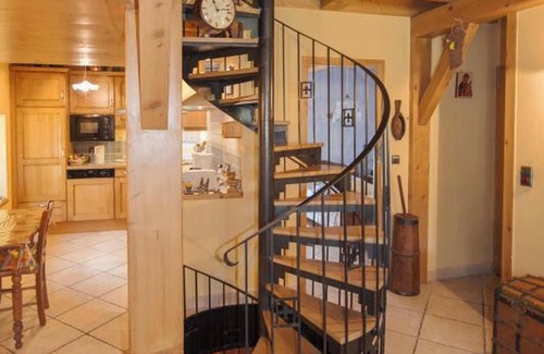 Saint-Andre Ski Chalet | Charming Chalet Near Slopes with Spa & Family Amenities