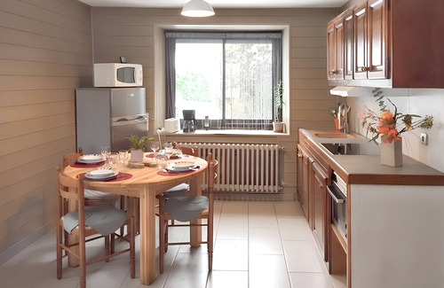 Cauterets House | Cozy House Near Slopes with Balcony for 8 Guests in Cauterets