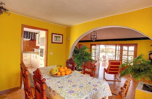 Nazaret Villa | Discover Homerez Villa: Sea View with Pool & Garden Oasis