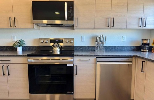 Sandpoint Condo | Homestead Village - Two Bedroom Condo Balcony