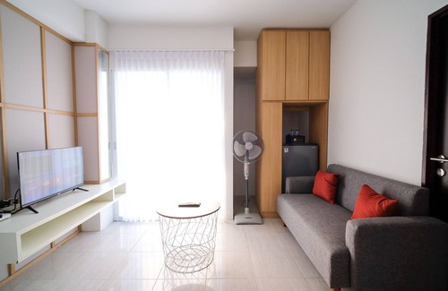 Sidoarjo Apartment | Cozy 2BR Apartment at Suncity Residence with Pool & Breakfast