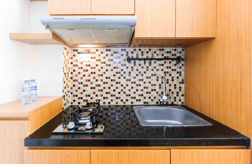 Cipulir Apartment | Cozy Living Studio at Pakubuwono Terrace with Pool Access