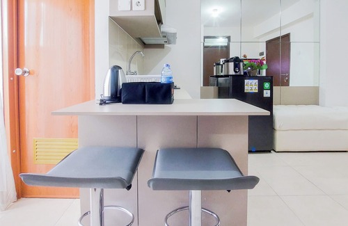 South Tangerang Apartment | Modern 2BR Loftville City Apartment with Pool & Breakfast