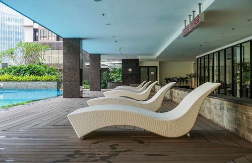 Senayan Apartment | Cozy Tamansari Semanggi 2BR Apartment with Pool & Kitchen