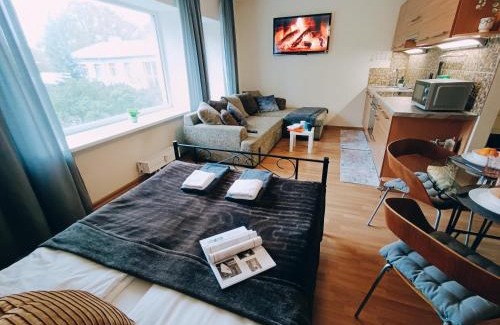 Avoti Apartment | Cozy Nest in Riga's Midtown with Family-Friendly Amenities