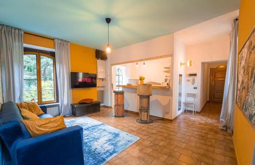 San Pellegrino Terme Apartment | Relax at Exclusive Liberty Spa with Inviting Pool Access