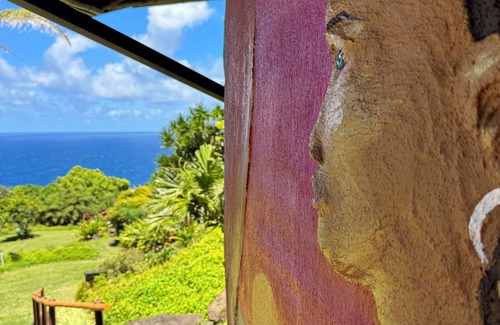 Haiku Cottage | Romantic Bamboo Temple with Ocean Views at Maui Eco Retreat