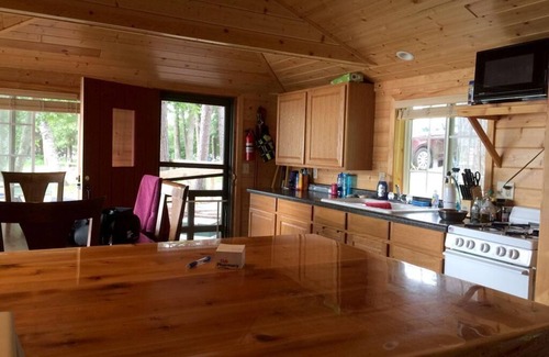 Outing Cabin | Romantic Lake Roosevelt Cabin with Scenic Views & Amenities