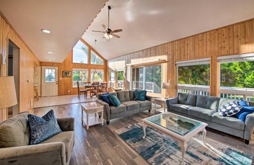 Brinnon House | Idyllic Hood Canal Home with Olympic NP Access & Ocean View