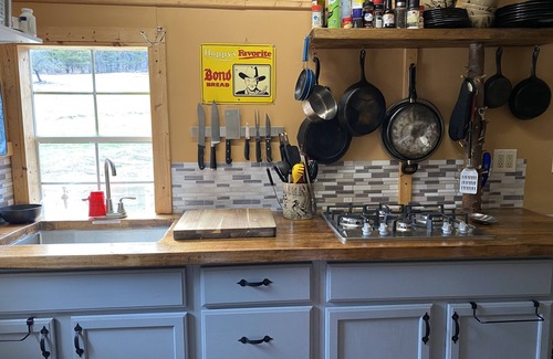 Caroline Cabin | Pet-Friendly Retreat at Hoppy Land - Converted Hunting Camp