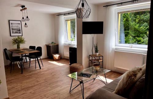 Jesenik Apartment | Discover Black & White Apartments in Scenic Jeseník