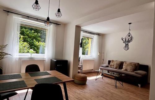 Jesenik Apartment | Discover Black & White Apartments in Scenic Jeseník