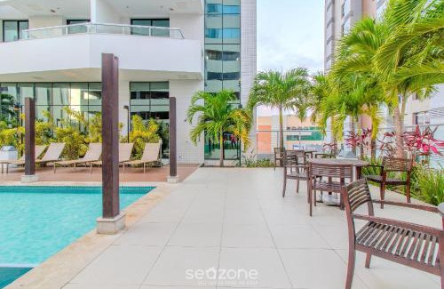 Caminho das Arvores Apartment | Hospedagem com piscina, sauna e academia no coração de Salvador - AAP