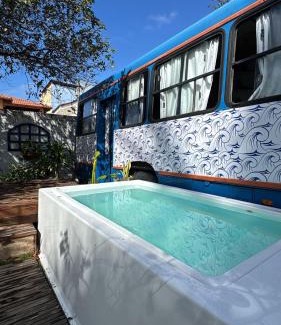 Castelandia Other | Relax at Ônibus Navy with Oceanfront Views and Pool Access