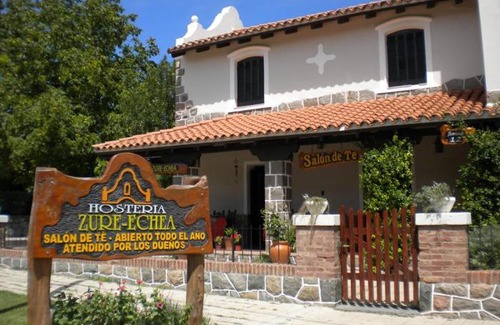 Valle Hermoso Hotel | Pet-Friendly Hosteria Zure-Echea: Rated 9.5/10 with Pool