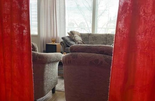Vaasa Apartment | Prime Vaasa Location with Balcony and City Hall Views