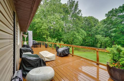 Falling Waters House | Hot Tub and Theater Room Getaway in Falling Waters