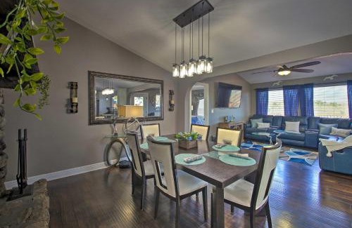 Jones Mills House | Waterfront Hot Springs Escape with Relaxing Hot Tub