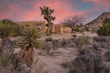 Yucca Valley House | Exceptional Hot Tub Retreat: Art-Infused Adobe at Stella