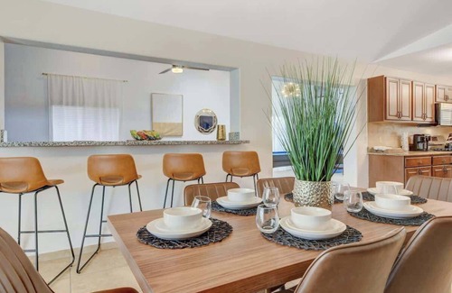 North Las Vegas House | Family-Friendly 5BR Vegas Home with Game Room & Hot Tub