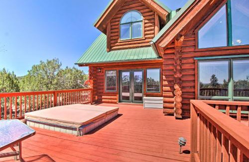 Show Low House | Inviting Show Low Retreat with Hot Tub and Game Room