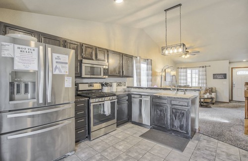 Security-Widefield House | Relaxing Retreat with Hot Tub & Pet-Friendly Comfort