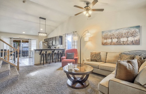 Security-Widefield House | Relaxing Retreat with Hot Tub & Pet-Friendly Comfort