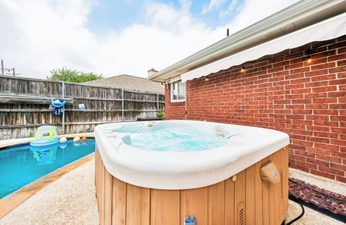 Lewisville House | Fun-Filled Retreat with Hot Tub, Pool, and Game Rooms
