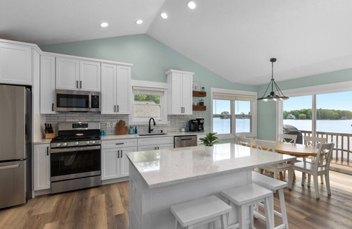 Canadian Lakes House | Newly Remodeled Lakefront Home with Pool & Spa Amenities