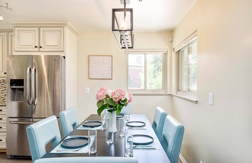 Denver House | Relaxation Awaits: Hot Tub, Spa & Game Room Getaway