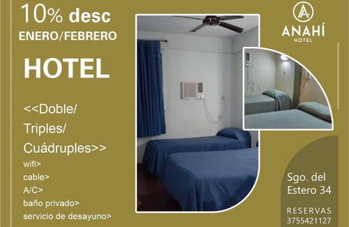 Obera Hotel | Inviting Hotel Anahi: Wheelchair Accessible & Family-Friendly