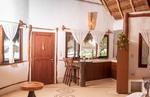 Isla Holbox Apartment | Ocean View Retreat at Hotel Casa Takywara, 4-Star Comfort