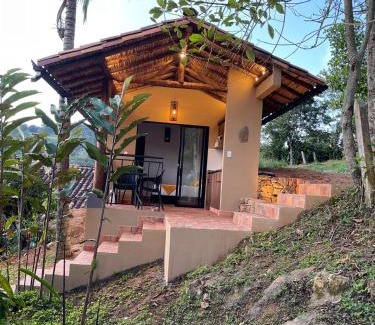 Curiti Cabin | Discover Hotel Casas de Campo El Ciruelo with Ocean Views