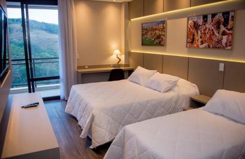 Aguas de Lindoia Hotel | Elegant Capitanias Hotel: 5-Star Retreat with Ocean Views